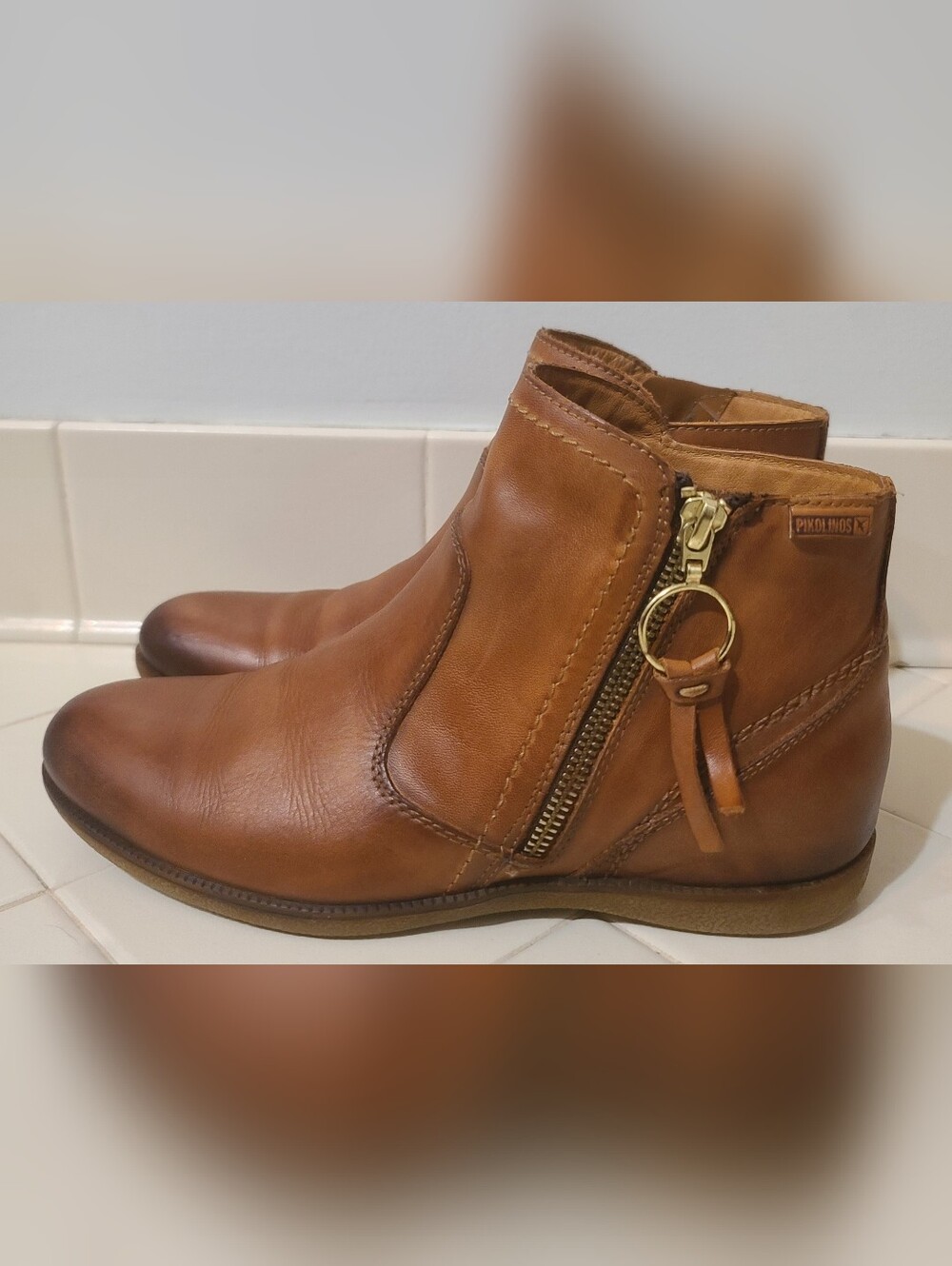 Pikolinos Aldaya Short Ankle Boots with Zips Women's Size 38 / U.S. 7.5-8